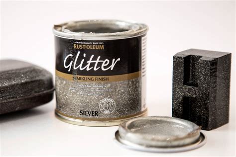 silver wall glitter paint|rust oleum silver glitter paint.